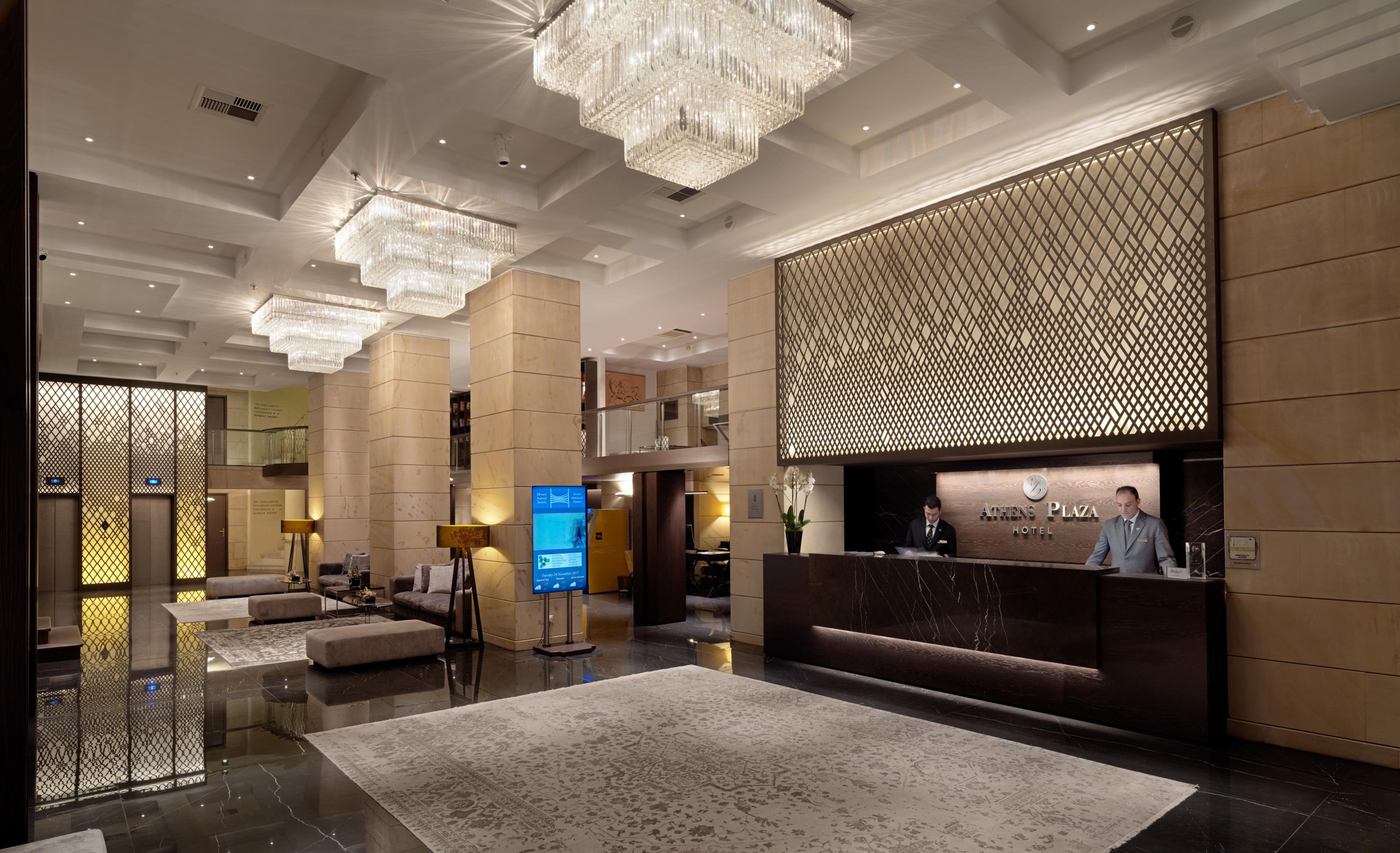 Njv 아테네 플라자 호텔 외부 사진 Lobby